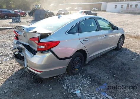 2016 Hyundai Sonata из США, поврежденный, VIN 5NPE24AF8GH400959